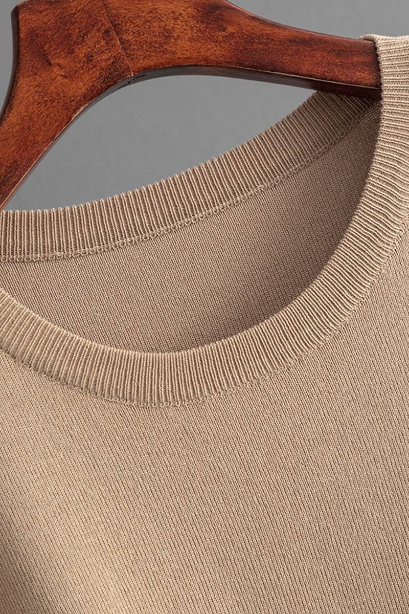 CWSTB00423_LOOSE HIGH WAIST WIDE LEG PANT TWO-PIECE SET