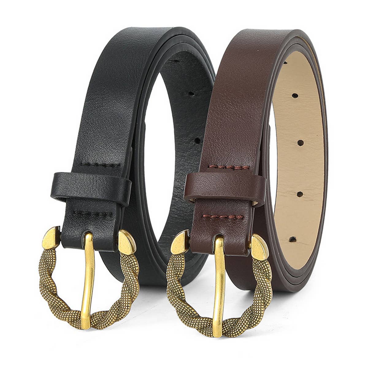 FASHION NEW SNAKE PATTERN PIN BUCKLE BELT_CWABE0354
