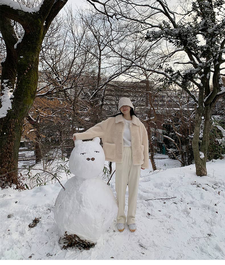 Corduroy sportswear and casual suit