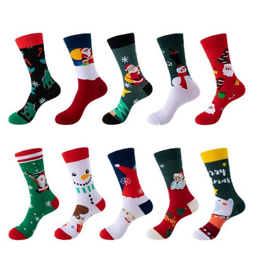 CWMS0828_Christmas Snowmen Fashion Socks
