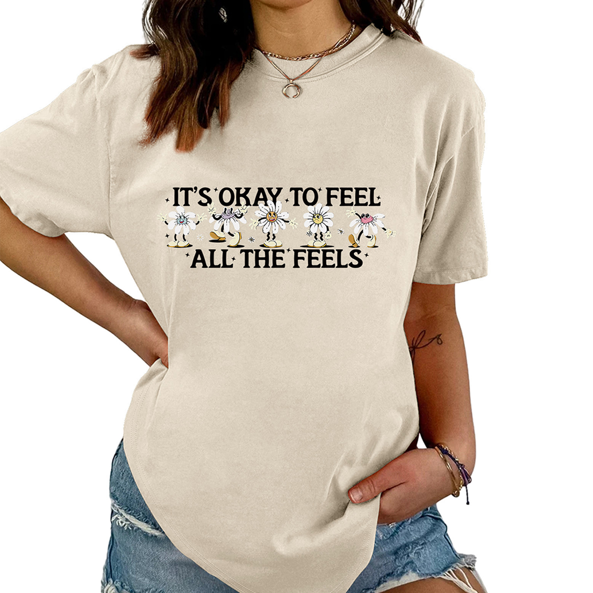 Women?™s Inspirational Quote Tee Casual Style_CWTTSL0485