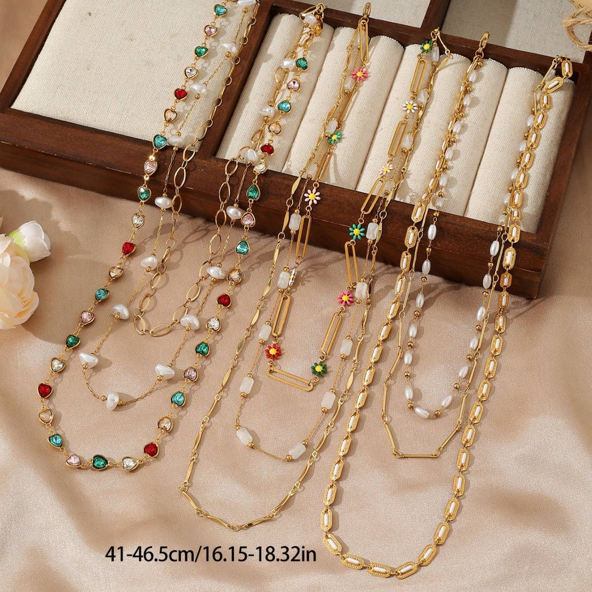 FASHIONABLE TASSEL Y-CHAIN MULTI-LAYER NECKLACE