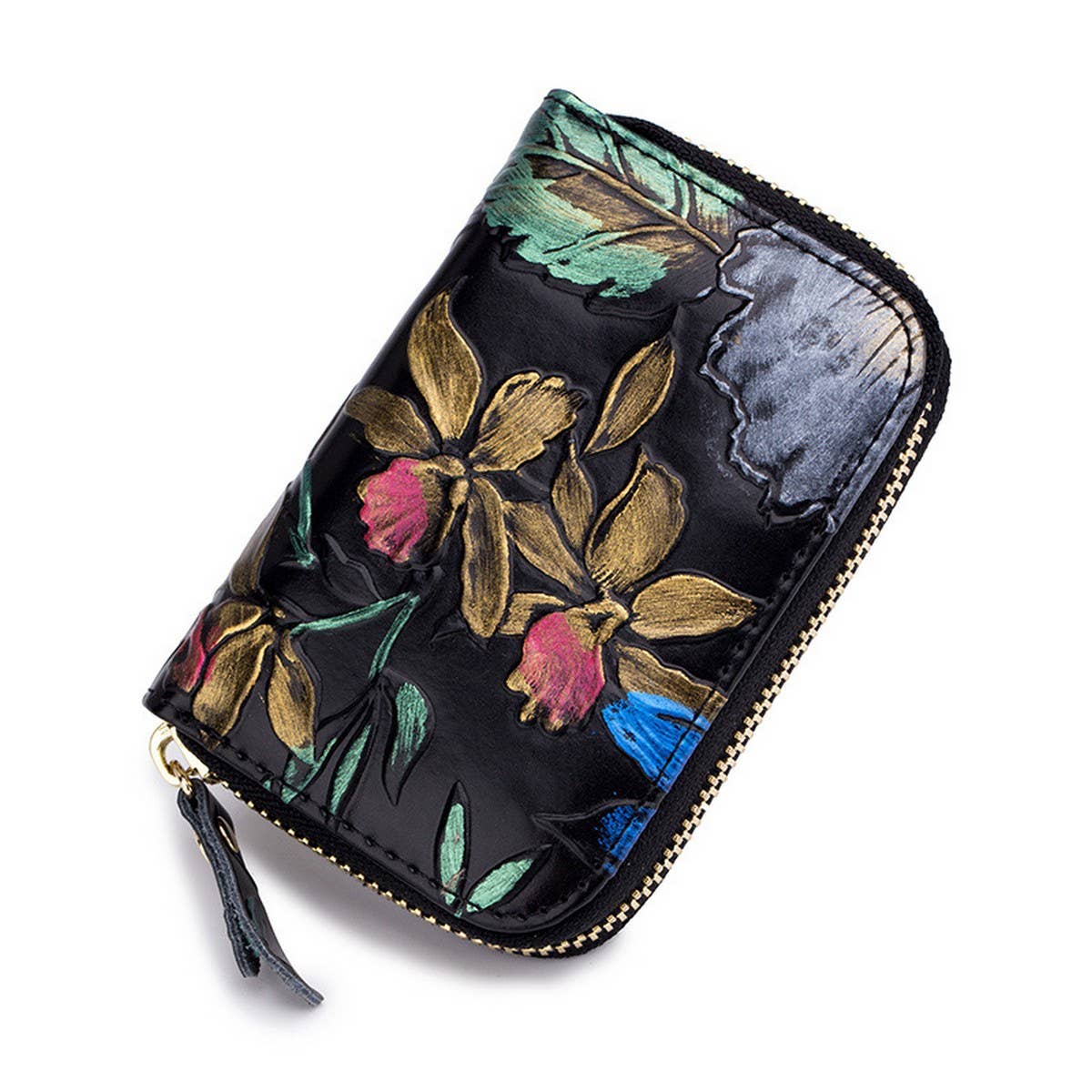 FASHION GENUINE LEATHER NFC MINI MULTI-CARD HOLDER_CWAB3876