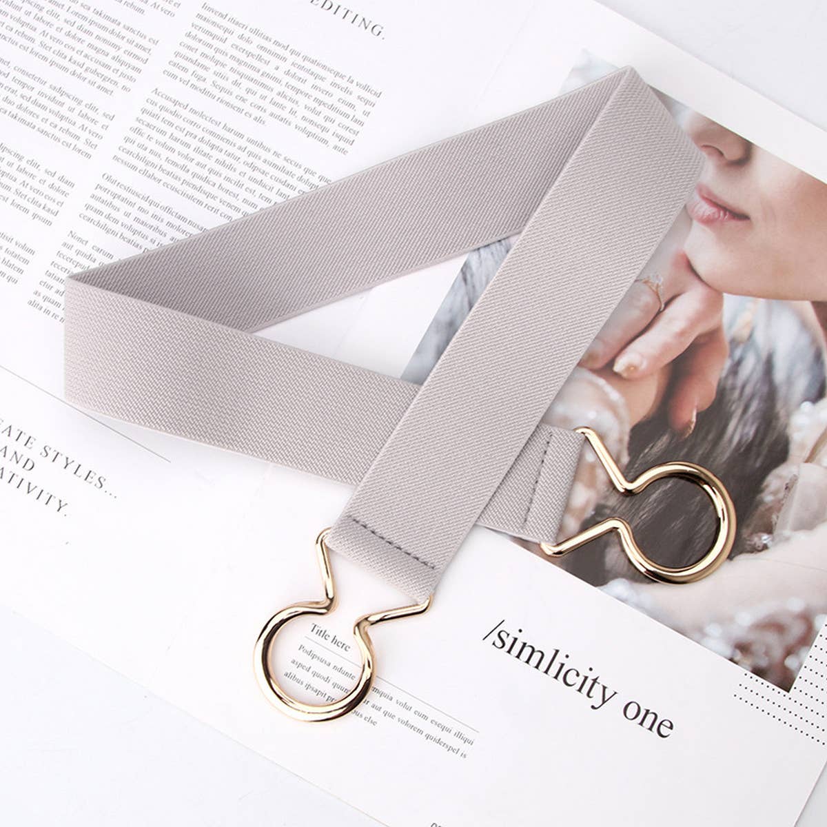 CWABE0917_FASHION ELASTIC WAIST BELT