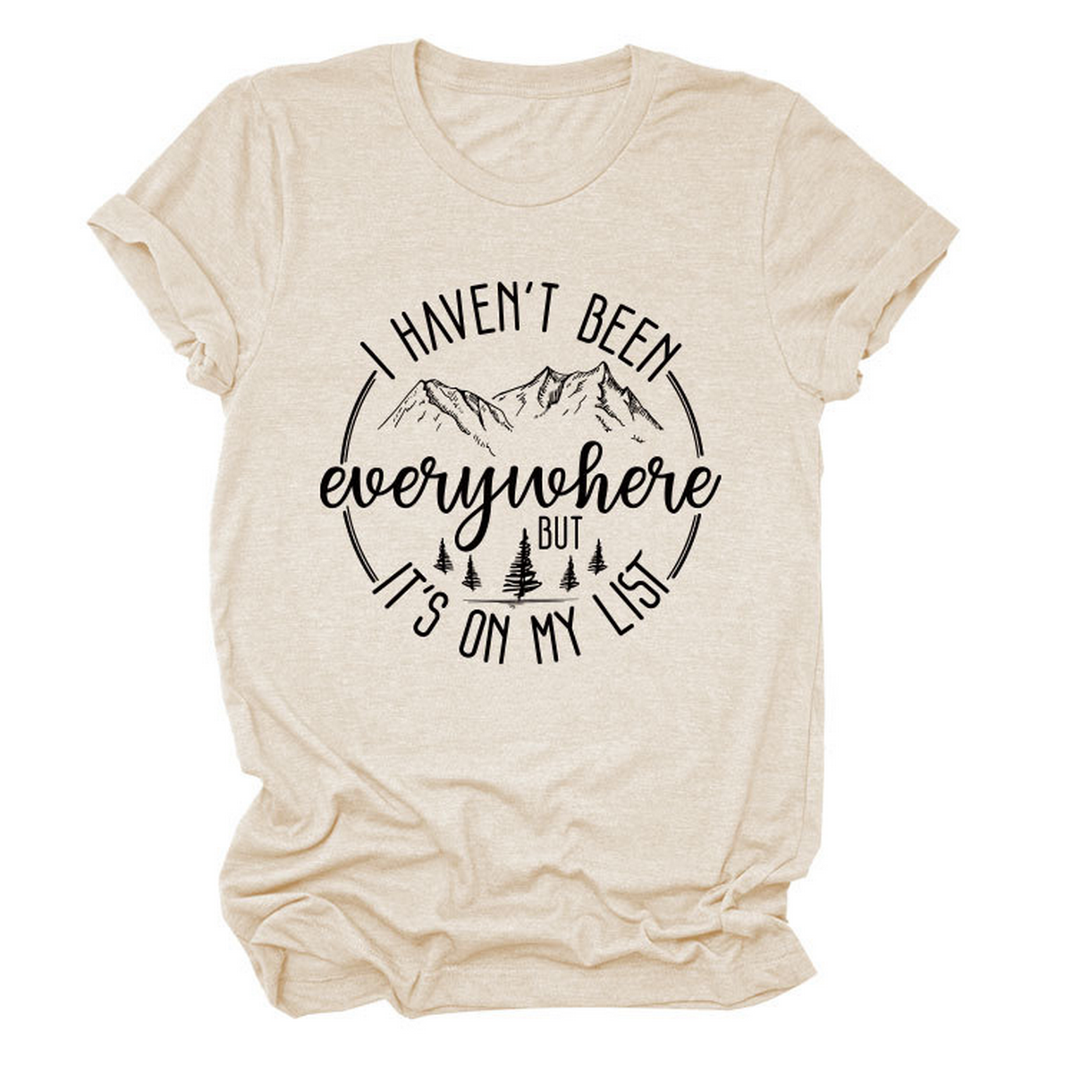 New Summer Short Sleeve T-Shirt, Geometric_CWDSD8369