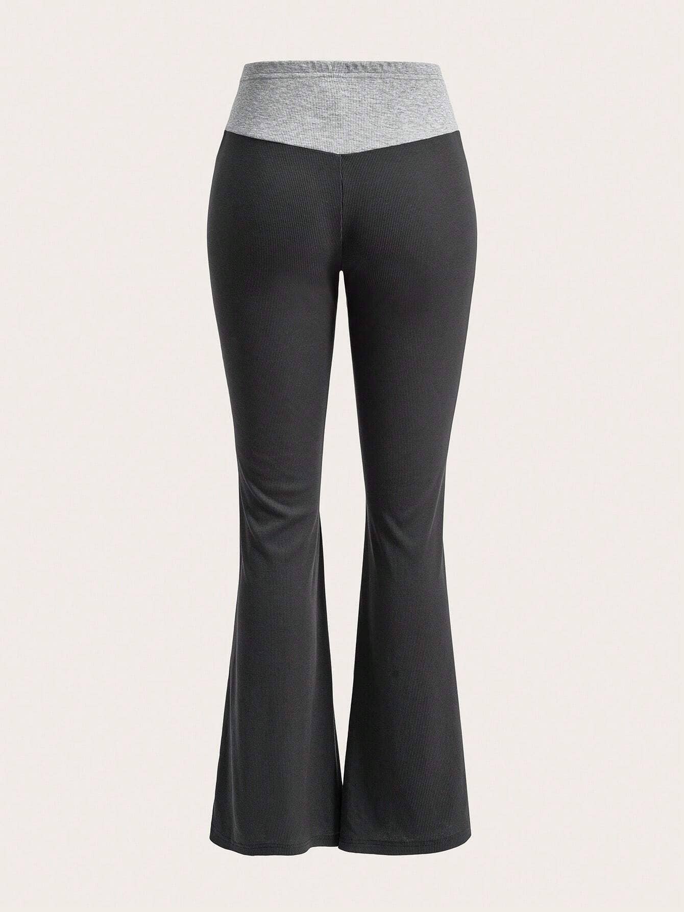 COMMUTER CASUAL ELASTIC-WAISTED WIDE-LEG PANTS
