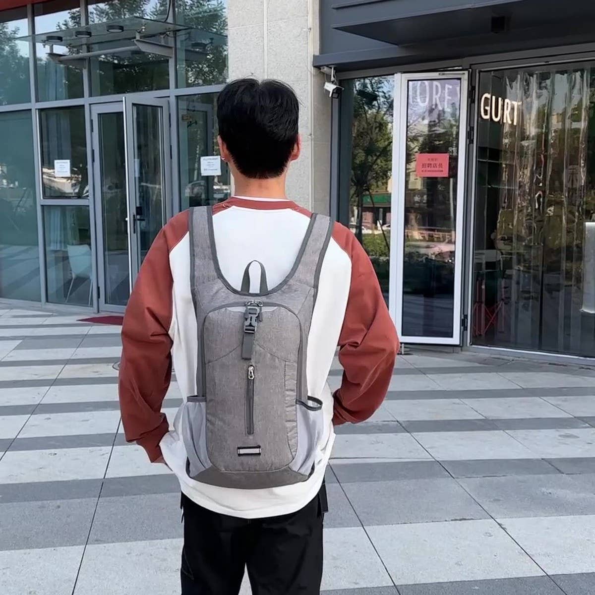Foldable Outdoor Backpack for Hiking & Cycling_CWAB5452