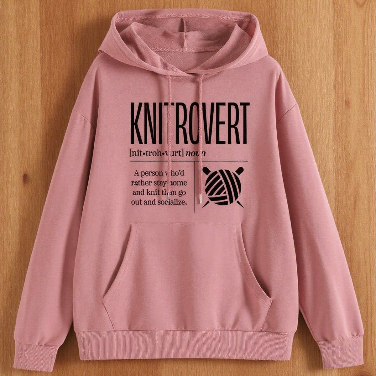 Comfort ladies KNITROVERT NIT hoodie