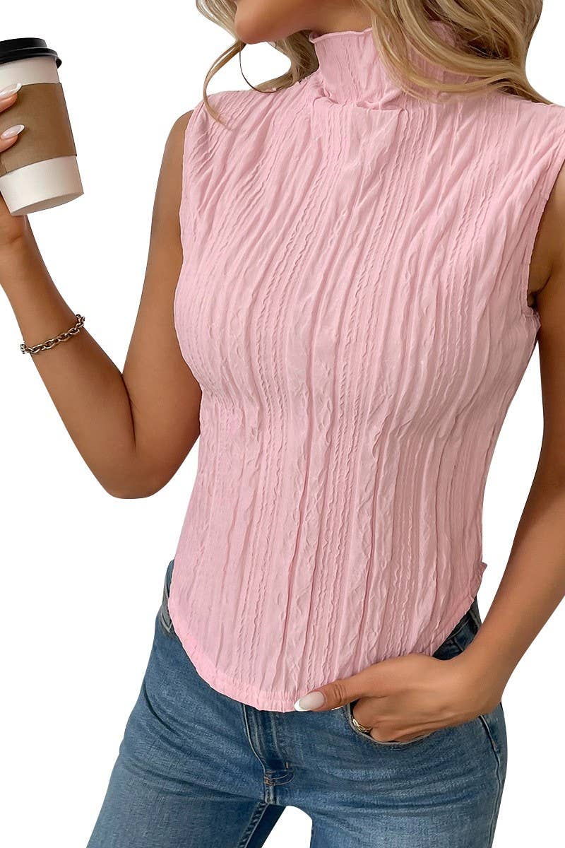 CWTTSL0326_SUMMER SEXY SLEEVELESS SHORT WOMEN'S VEST