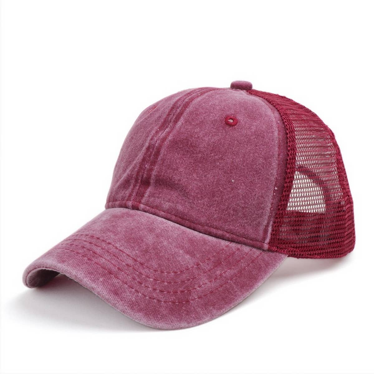 RETRO WASHED SUN PROTECTION BASEBALL CAP_CWAH1543