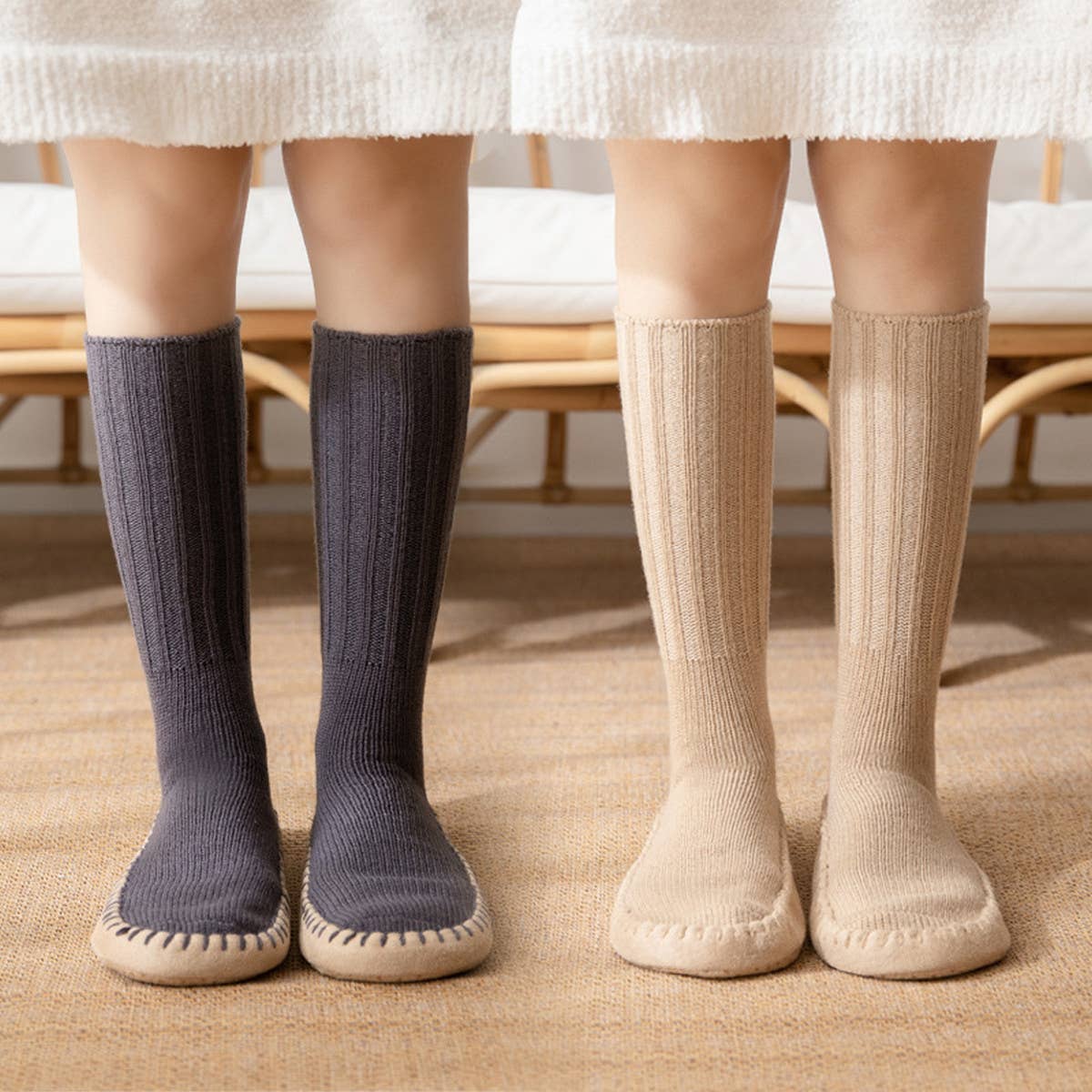 WINTER FLOOR SOCKS FUZZY INDOOR SLIPPER SHOES