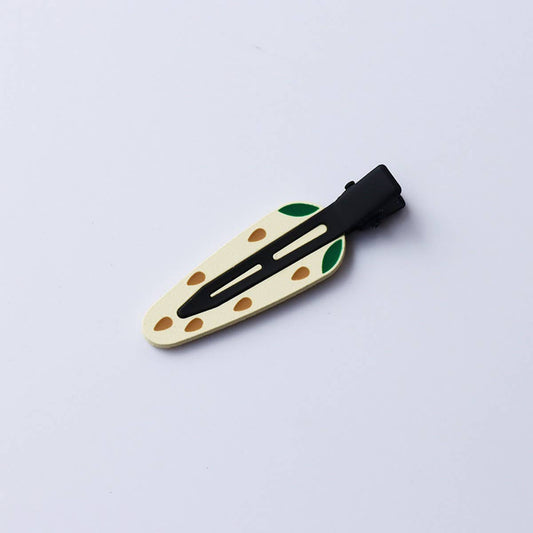 Metal Carrot Hair Clip, No-Crease Side Bang Pin