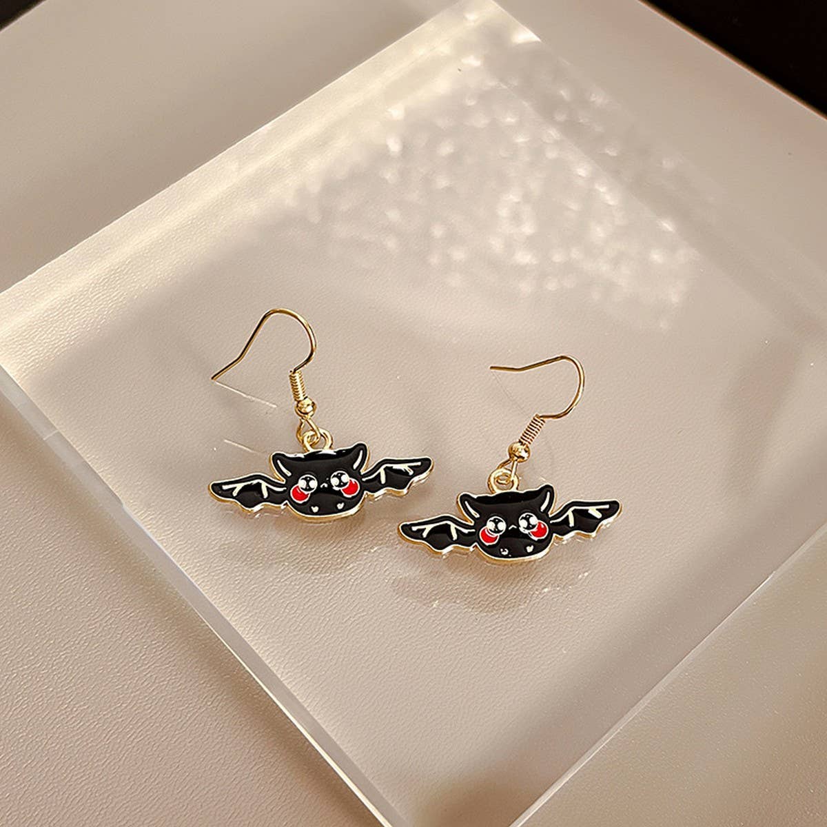 HALLOWEEN DARK OWL EARRINGS