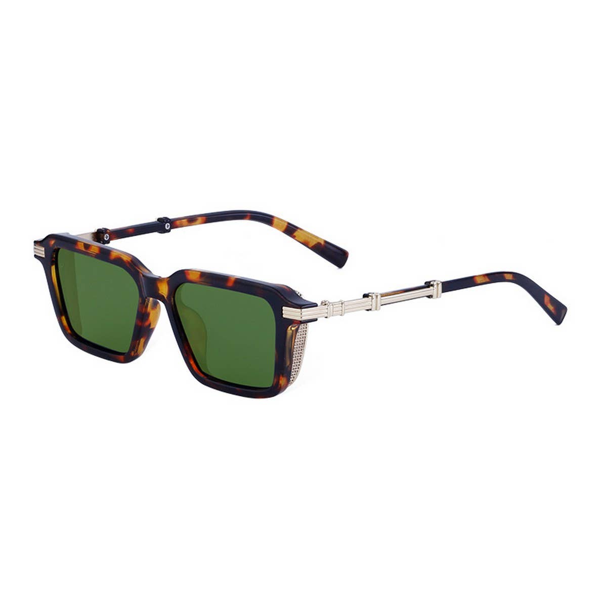 VINTAGE SQUARE FRAME STEAMPUNK SUNGLASSES