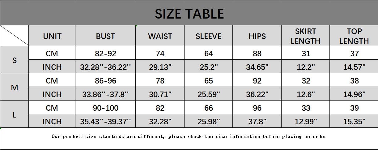 CWSTB2043_CHIFFON LONG SLEEVE TOP & PLEATED SKIRT SET