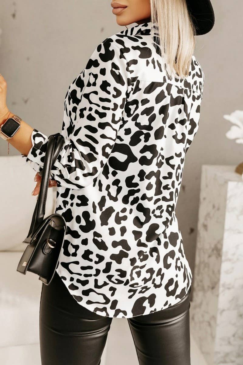 CWTSTL1774_DIGITAL PRINT SINGLE BREASTED CARDIGAN SHIRT