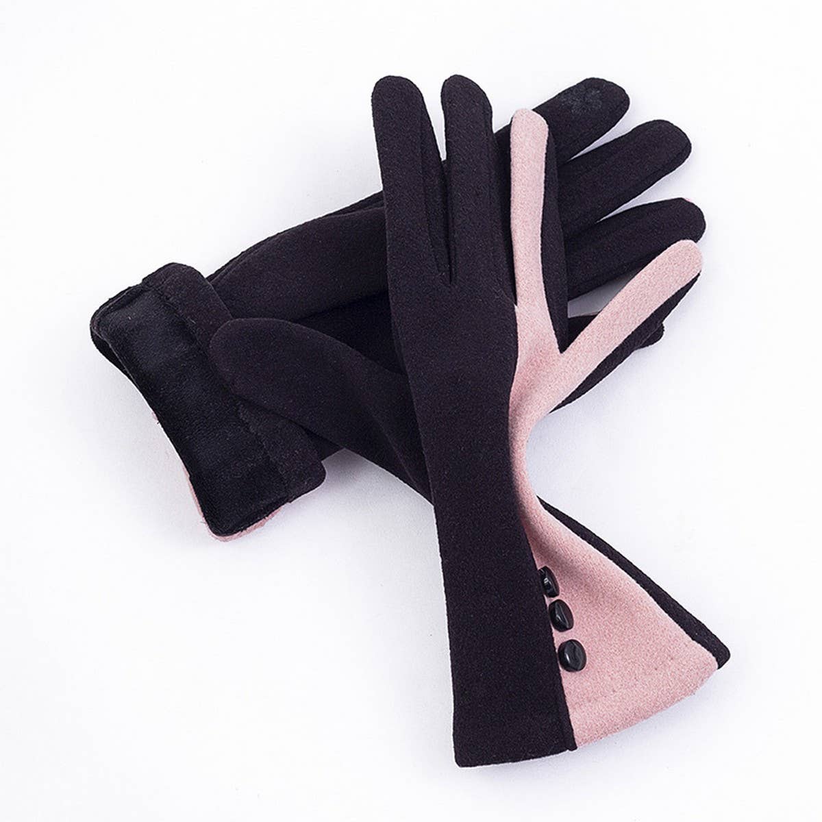 AUTUMN AND WINTER WARM COLOR MATCHING GLOVES_CWMM1544