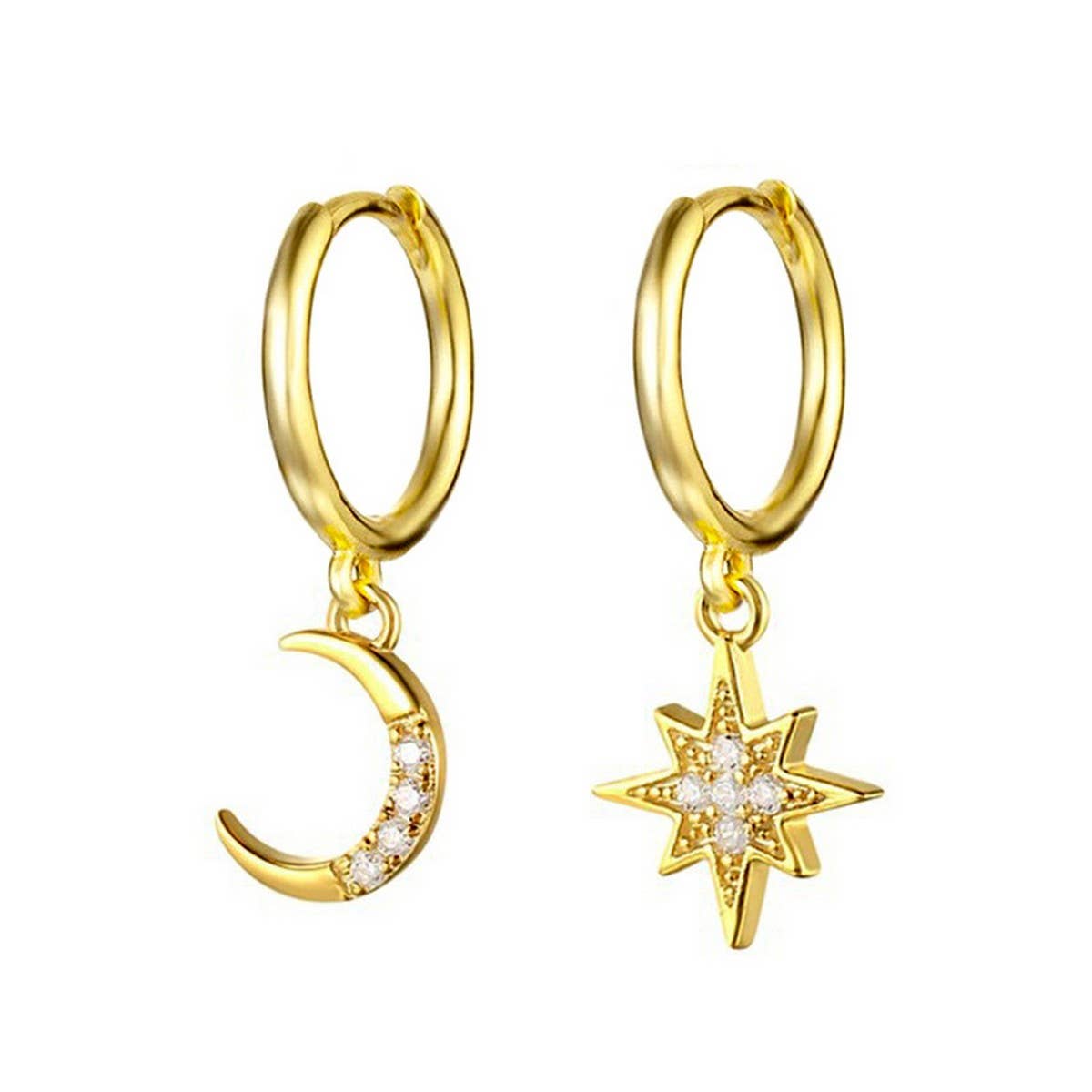 GEOMETRIC FASHION RETRO PERSONALITY EARRINGS