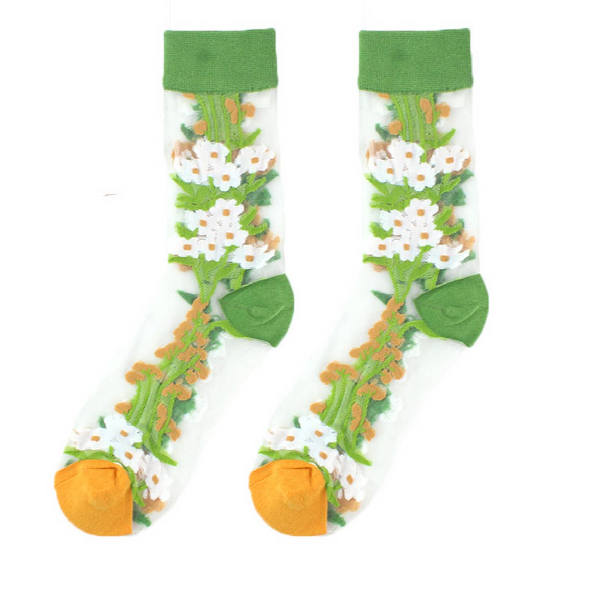 FASHIONABLE THIN FLOWER FOREST GLASS STOCK