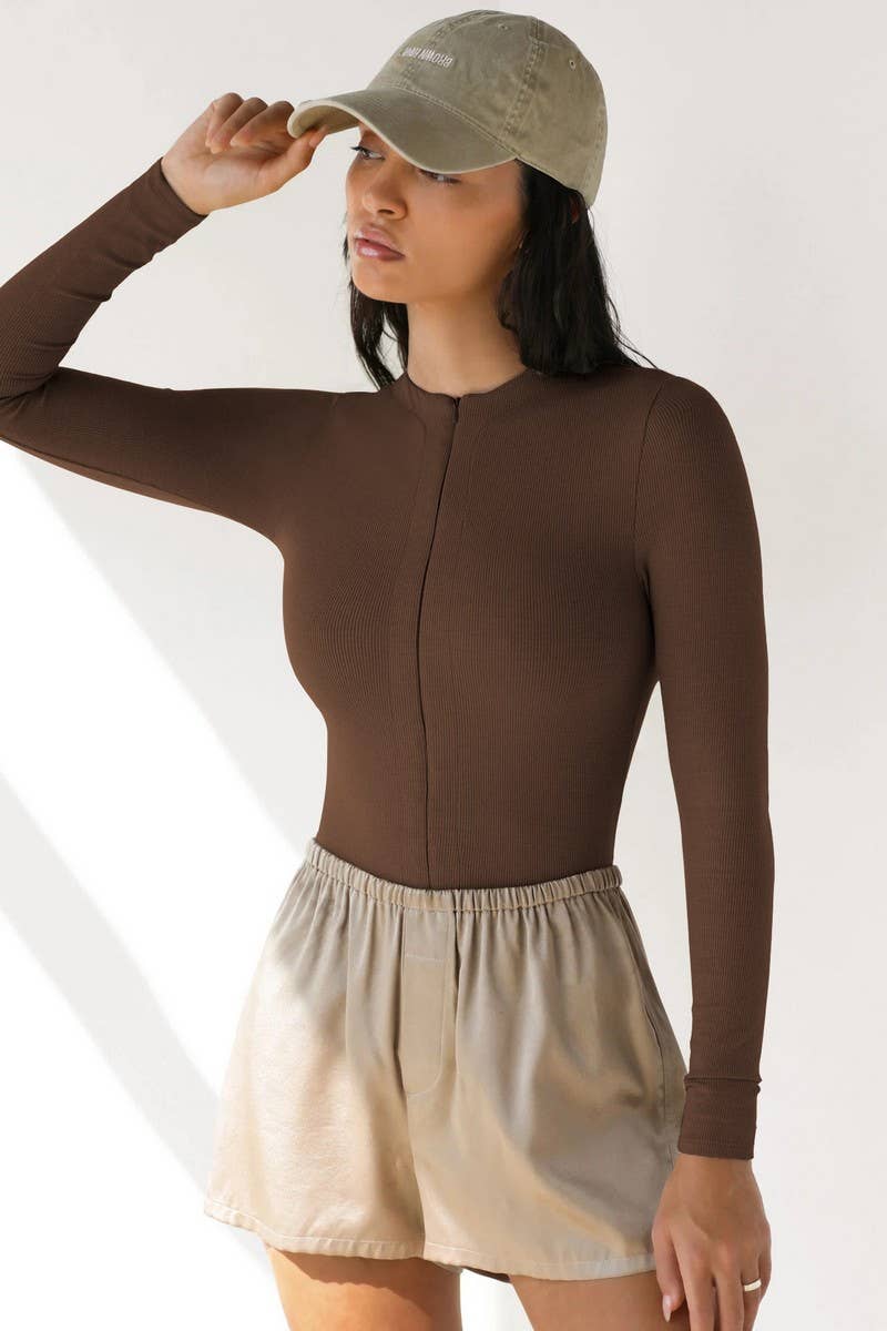 CWSJS1748_ALL-MATCH TIGHT KNIT JUMPSUIT