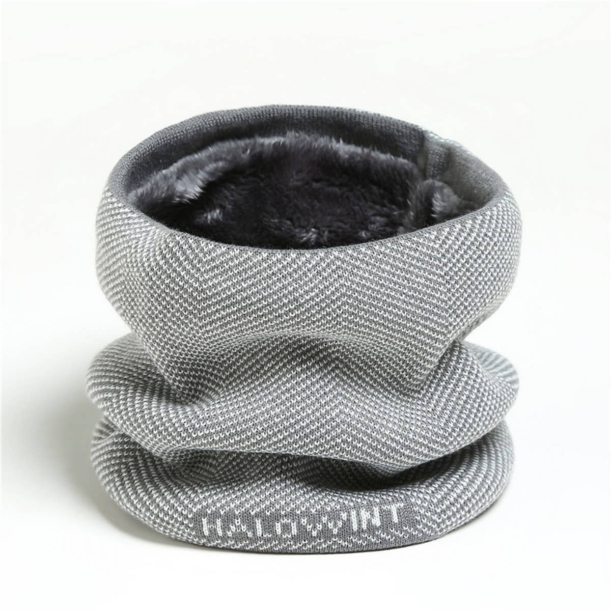 WATER RIPPLE SIMPLE COLOR MATCHING NECK GAITER