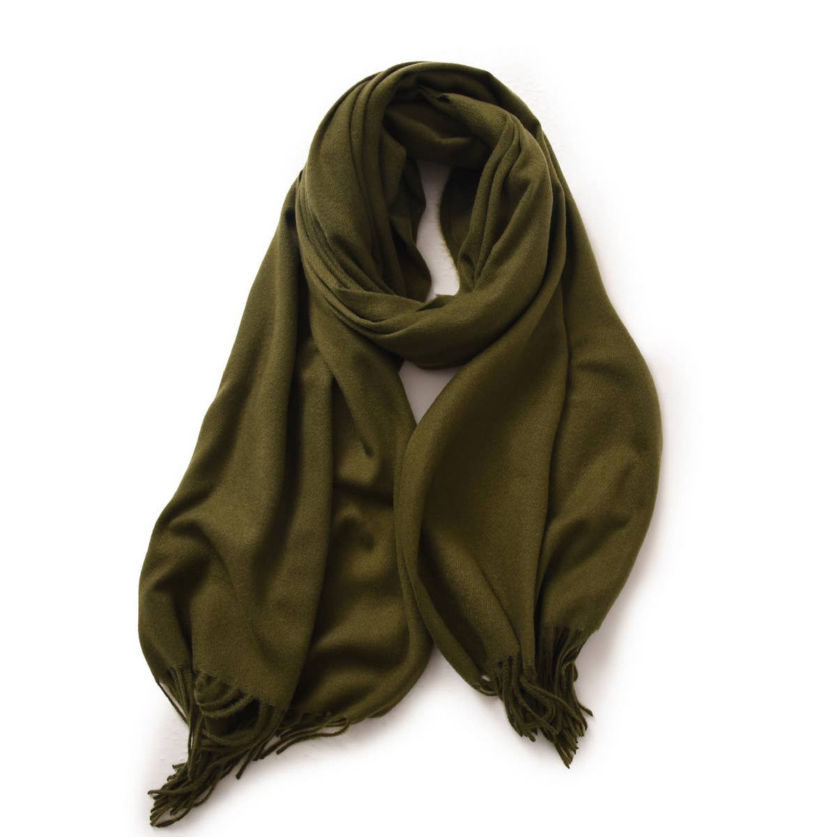 Winter Scarf Shawl - Soft Warm Fringe Design