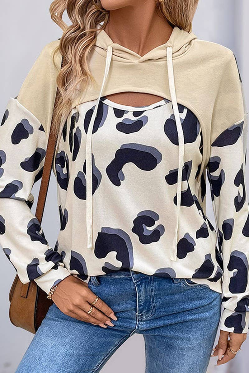 CWOHOL1104_AUTUMN HOLLOW FAKE TWO-PIECE SWEATSHIRT