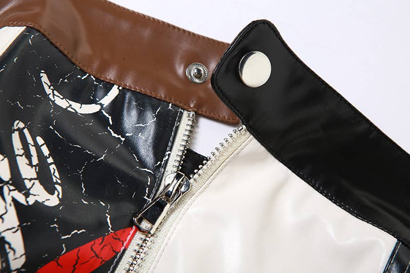 Colorblock Street Style Slim Fit Casual Top