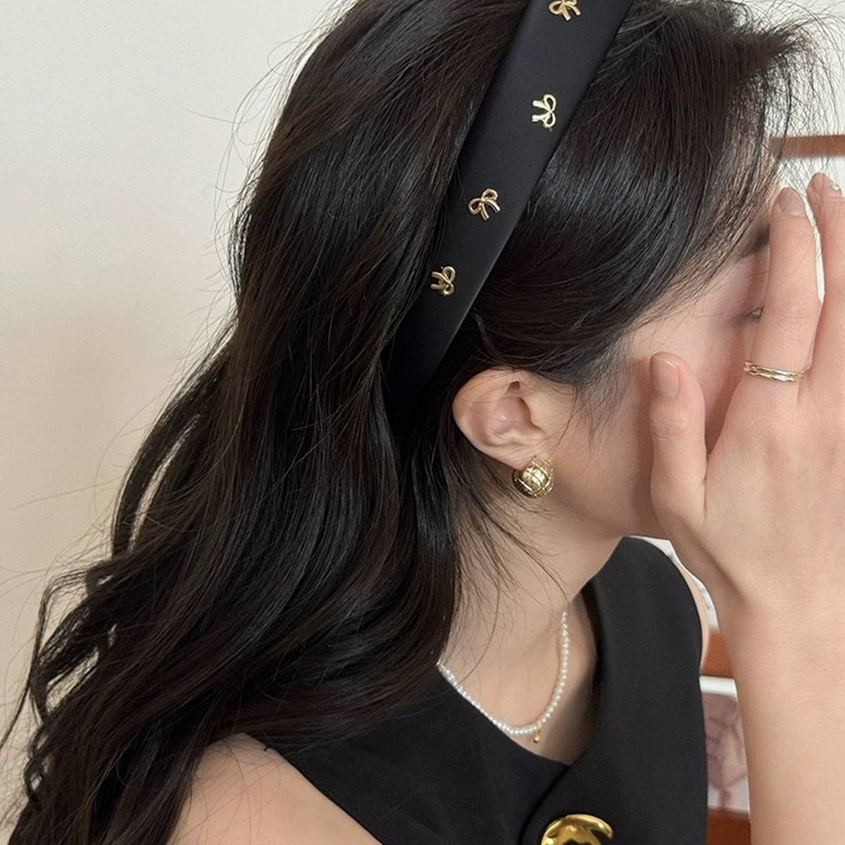 BOW-KNOT WIDE-BRIMMED HIGH-TOP HEADBAND_CWAHA2846