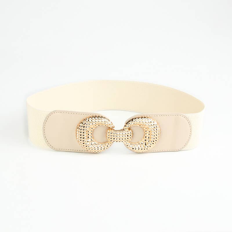 Fashionable and versatile elastic dress waistband