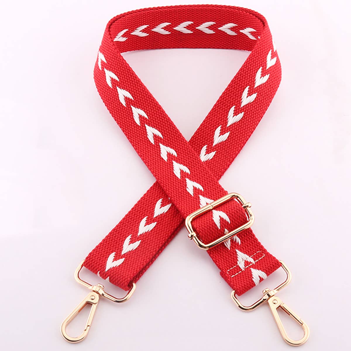WOMEN STRIPE WIDENING BAG STRAP
