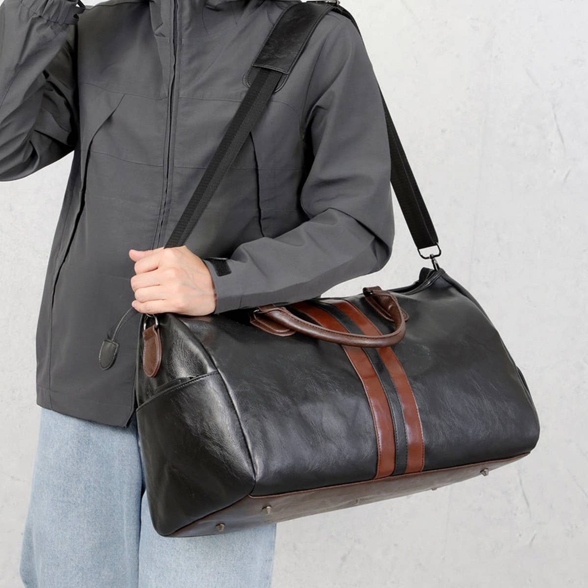 Men¡¯s Large Travel Bag with Shoe Compartment_CWAB5183