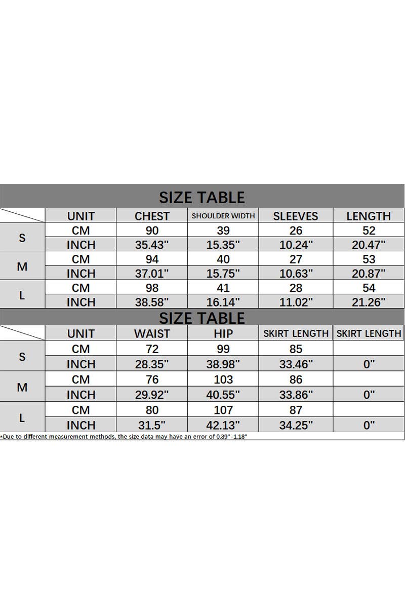 CWSBSS0062_CROCHETED SHORT-SLEEVED SHIRT + SKIRT GENTLE SUIT