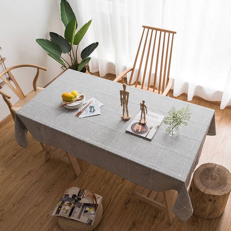 LINEN KITCHEN TABLECLOTH