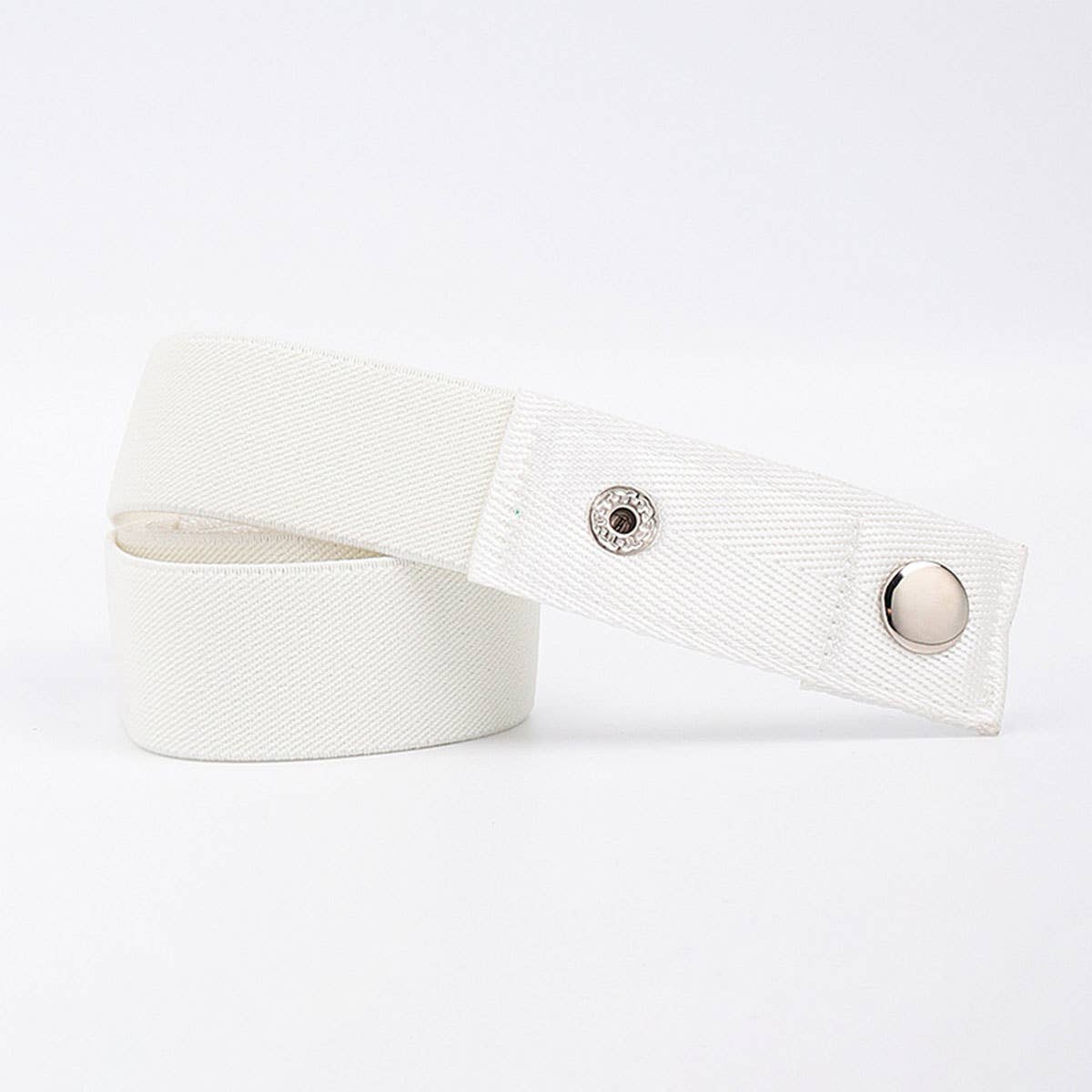 SEAMLESS WOVEN BUCKLELESS ELASTIC CANVAS BELT_CWABE0673