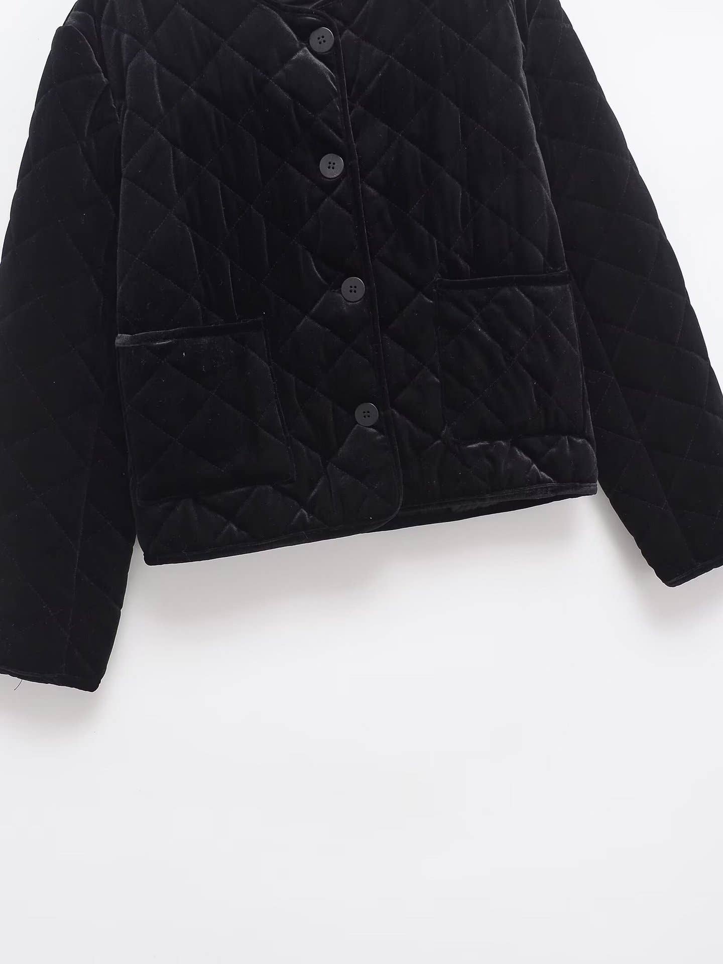 CREW-NECK FASHION SINGLE BREASTED BASIC CARDIGAN