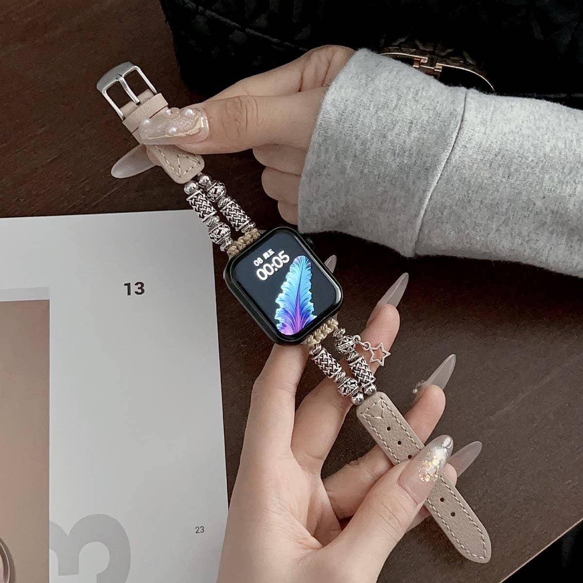IWATCH9-1 SE FIVE-POINTED STAR ORNAMENT STRAP