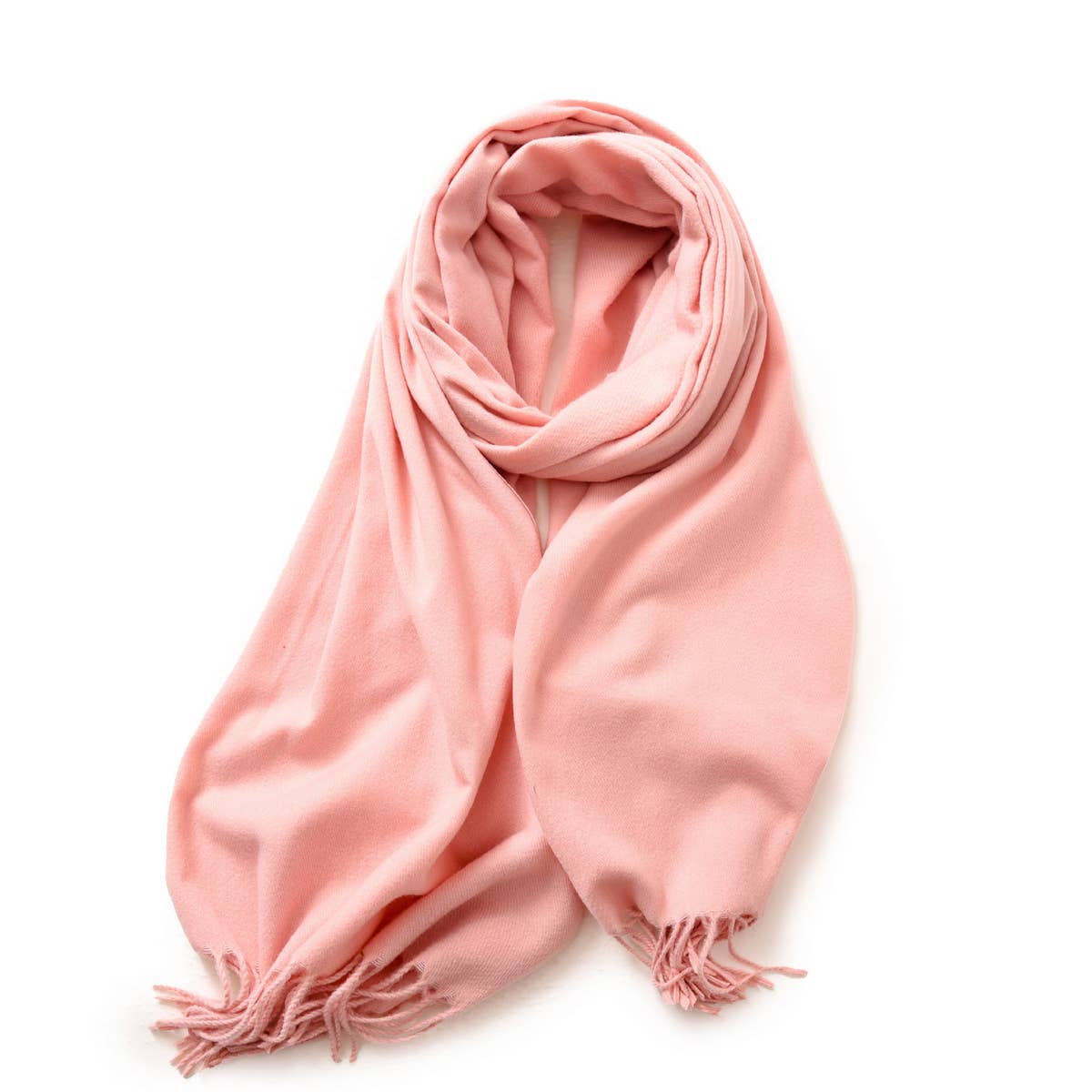 Winter Scarf Shawl - Soft Warm Fringe Design