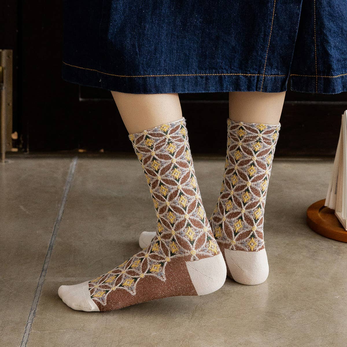 NEW RHOMBUS STYLE PILE SOCKS