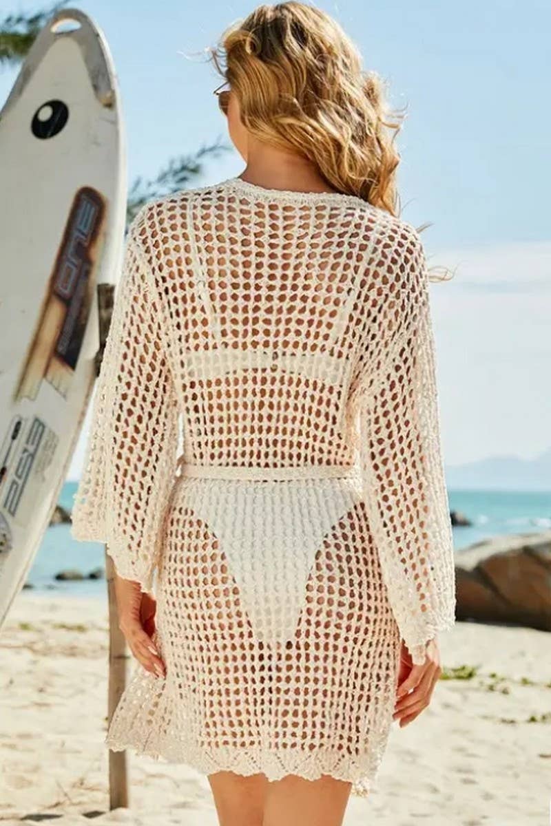CWTSTSL0108_HOLLOW BEACH VACATION KNITTED CROCHET CARDIGAN