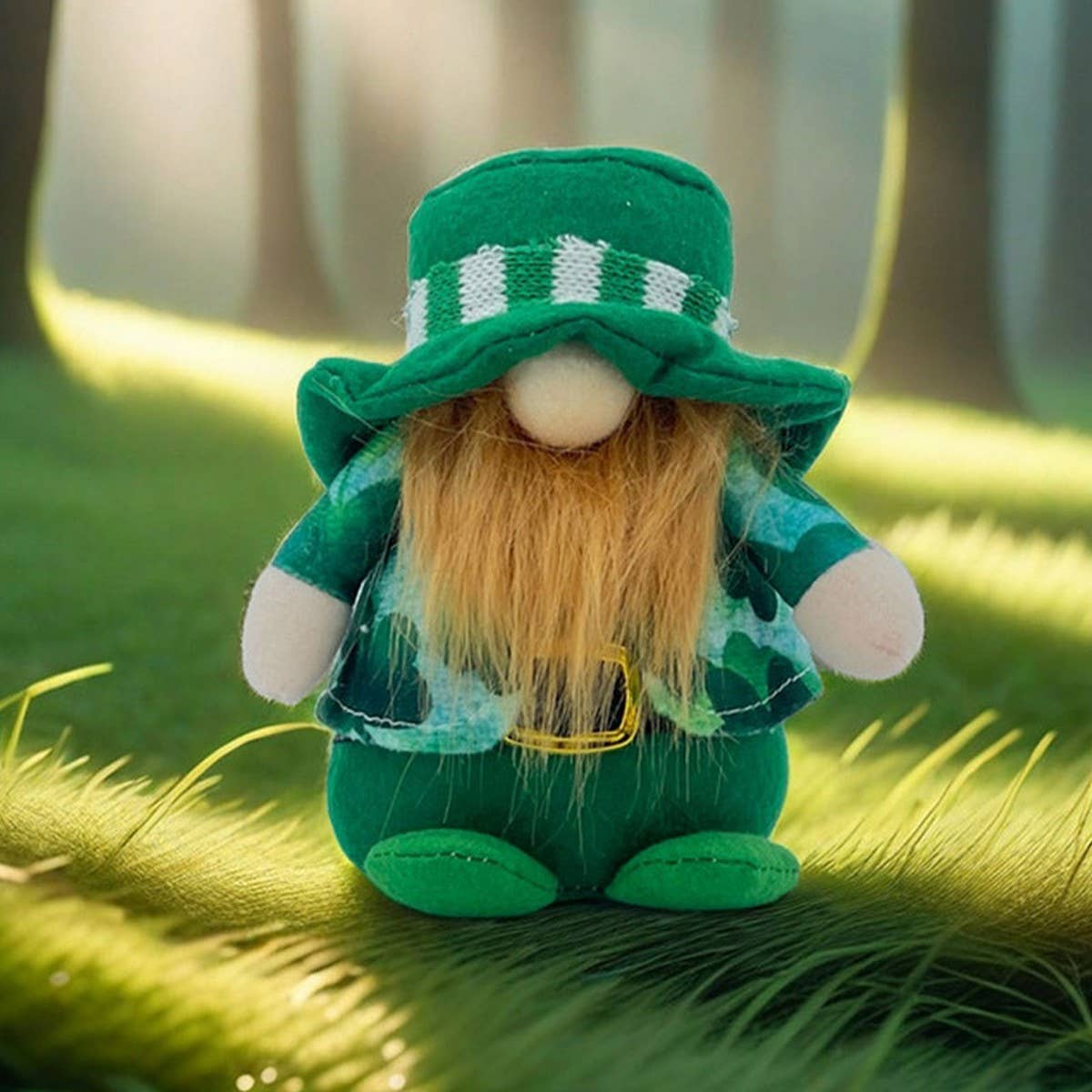 ST. PATRICK'S DAY GREEN HAT DOLL ORNAMENT_CWMM3441