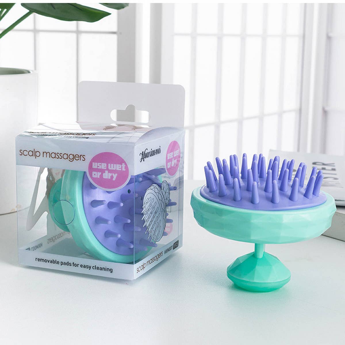 DIAMOND STYLE ADULT HEAD MASSAGE SHAMPOO BRUSH