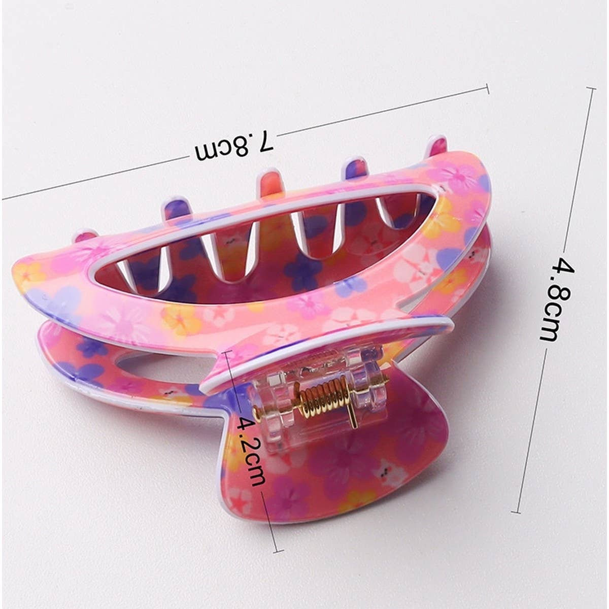 CWAHA1415_PLANTS FLOWERS HAIR CLAW CLIP