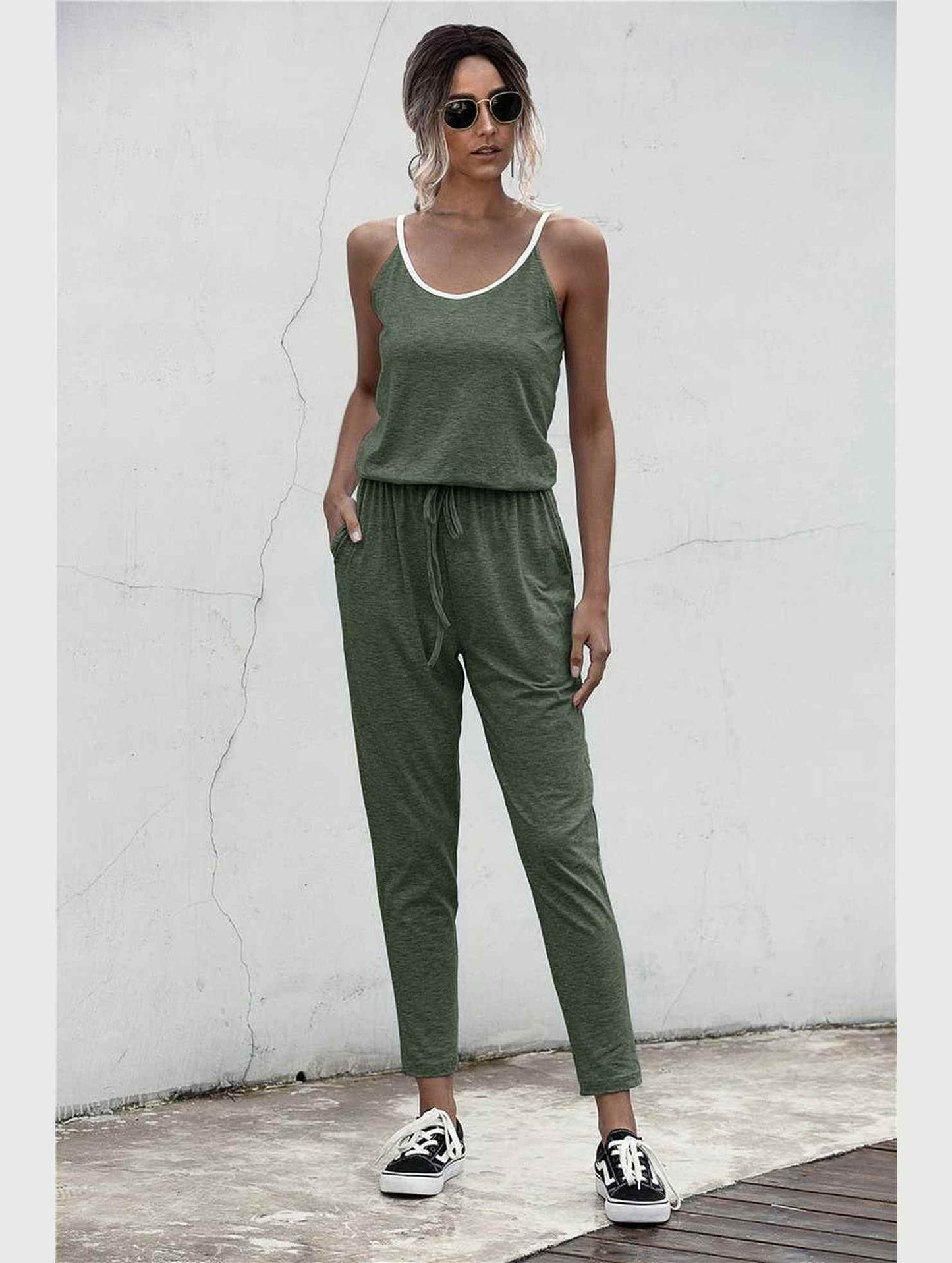 COLOR MATCHING CAMISOLE JUMPSUIT_CWSJS0430