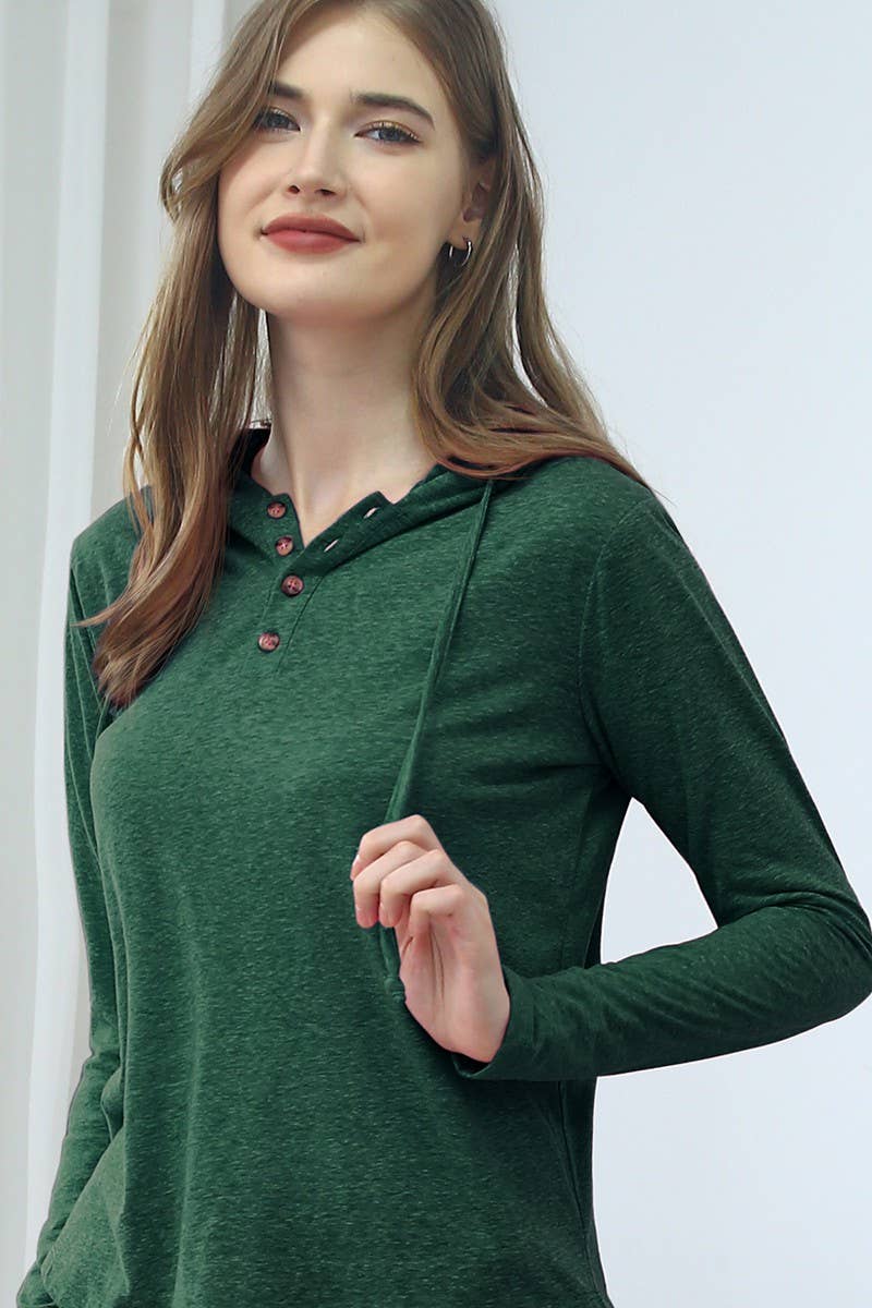 CWTTL1493-S_BUTTON DOWN HENLEY LIGHT WEIGHT HOODIE TOP