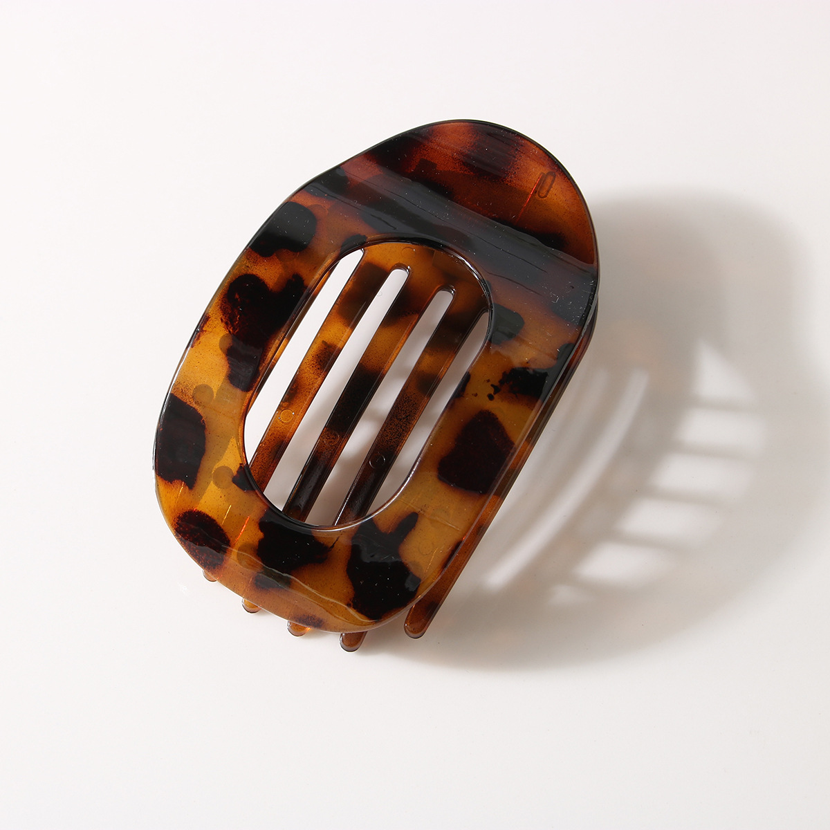Oval Flat Hair Clip for Women, Strong Grip Clamp_CWMM4936