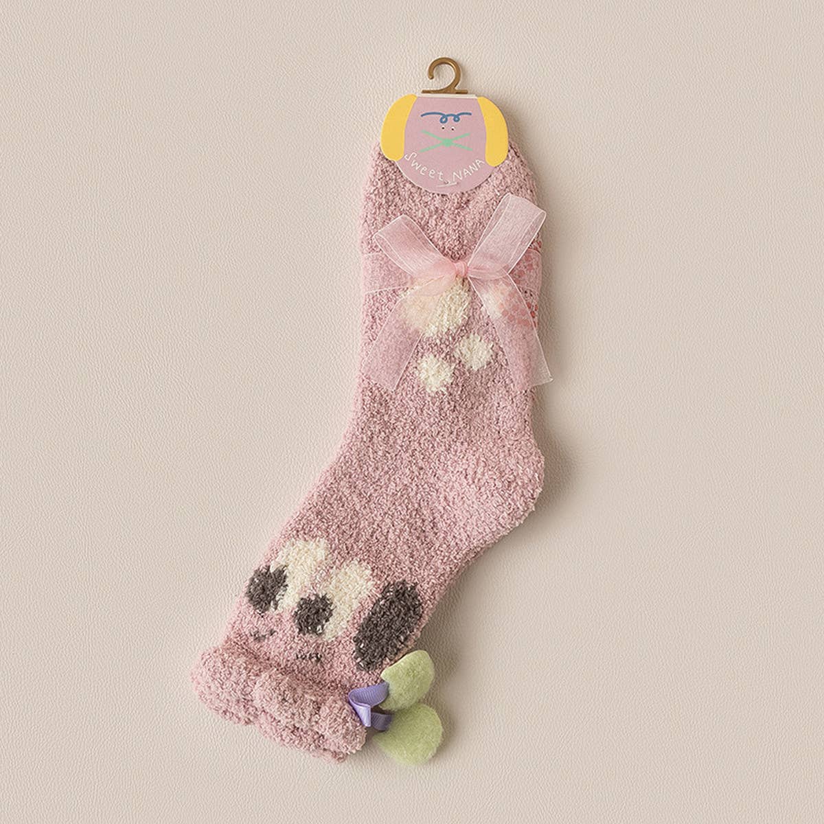 CUTE CARTOON SMILING FACE SOCKS