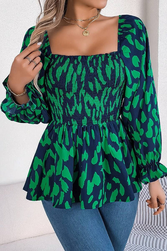 CWTBLL2652_LONG SLEEVE SHIRT WITH SQUARE COLLAR WOODEN EARS