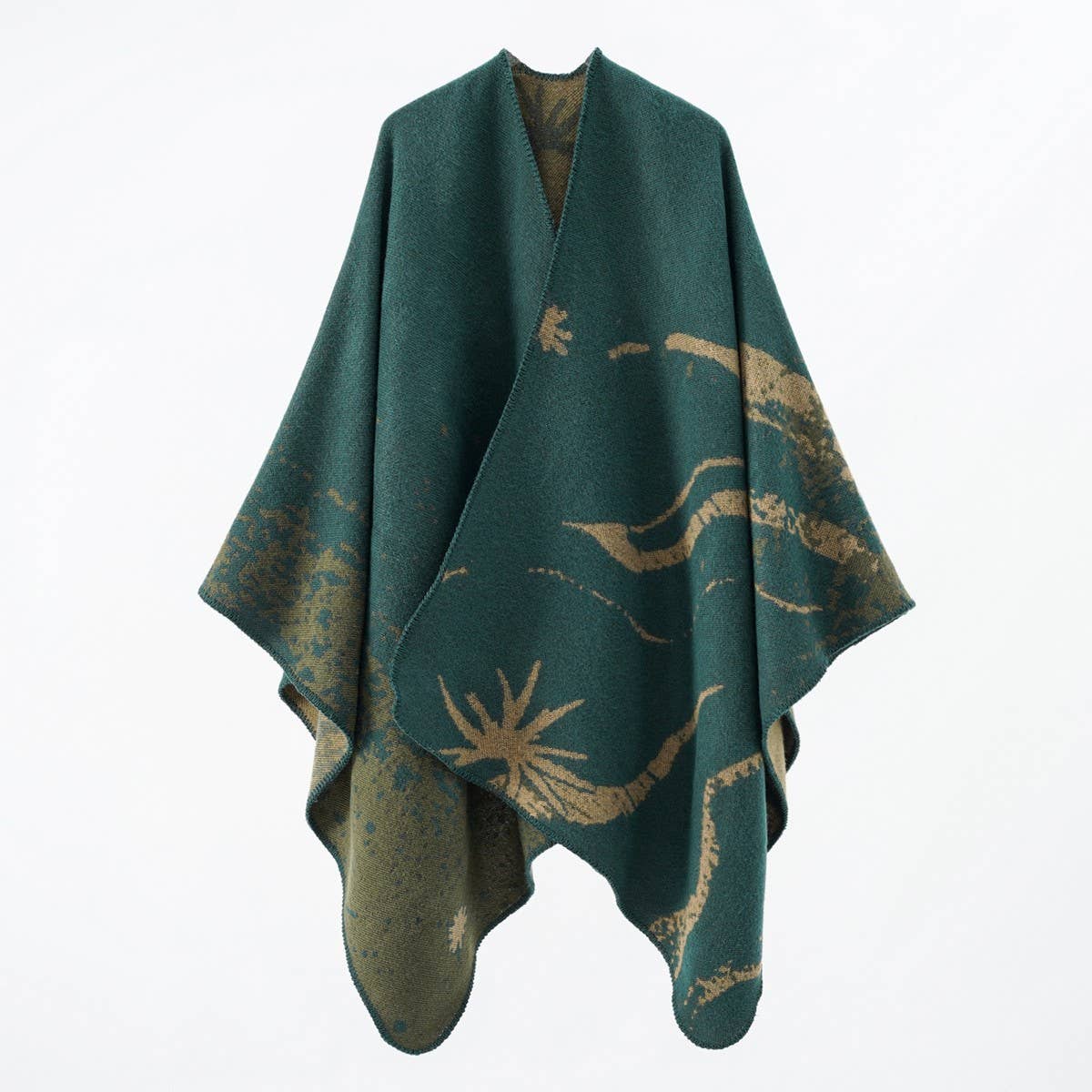 NEW FASHION WAVE PATTERN TRAVEL SHAWL WOMEN