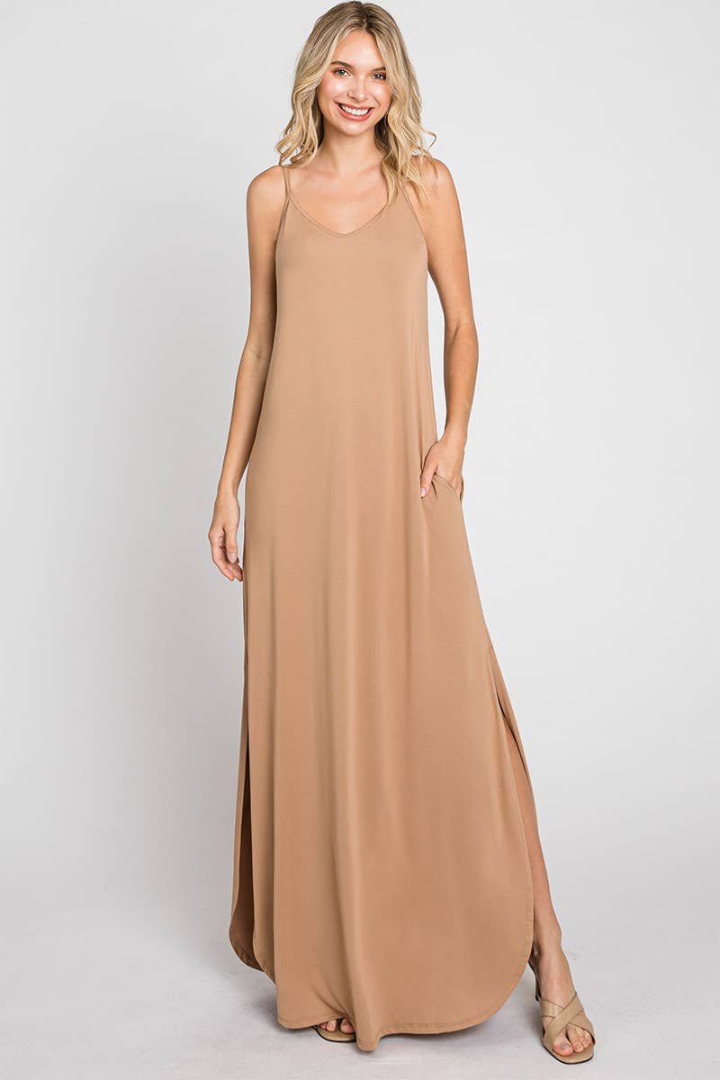 CWDMD813_CAMI MAXI DRESS WITH POCKETS